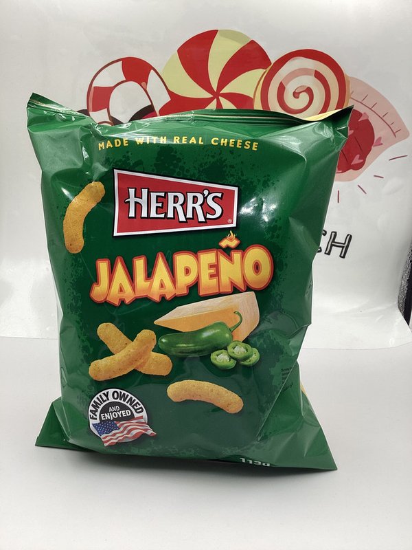 Herr's Jalapeno Poppers Cheese 113g