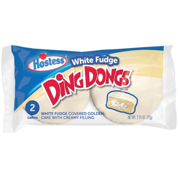 Hostess White Fudge Ding Dongs 2er 72g