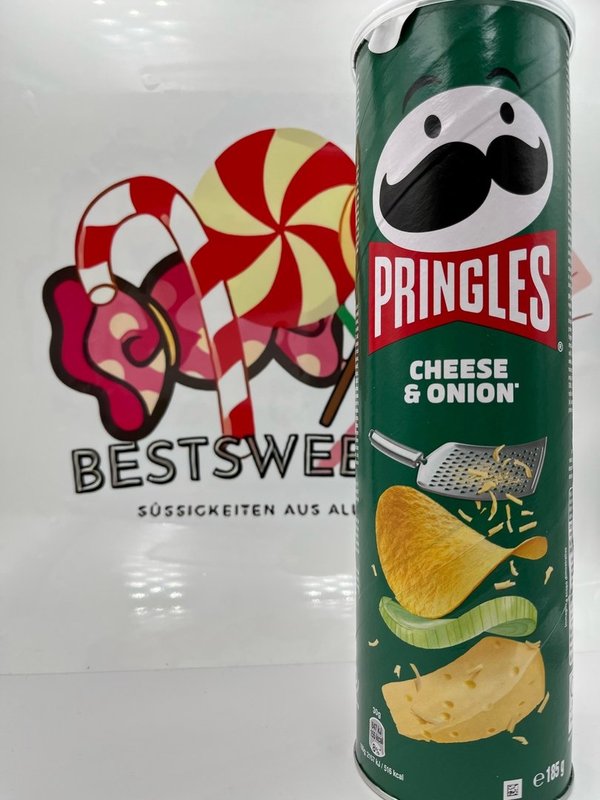 Pringles Cheese & Onion  185g