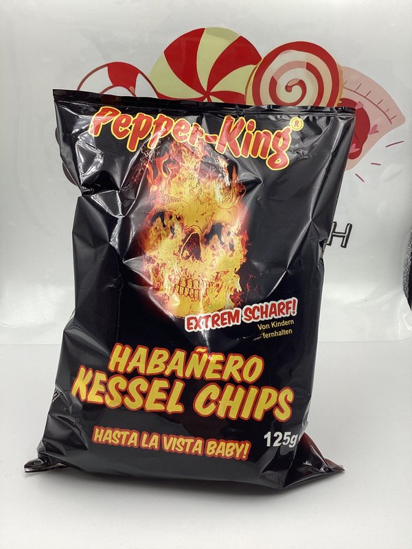 Pepper King Habanero Kessel Chips 125g