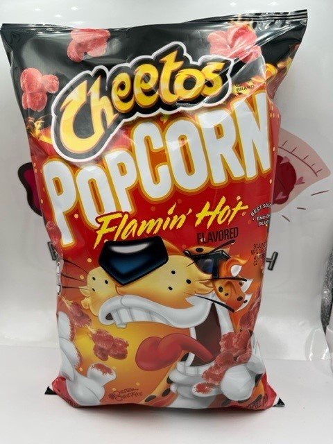 Cheetos Popcorn Flamin’ Hot 184g   Neuheit