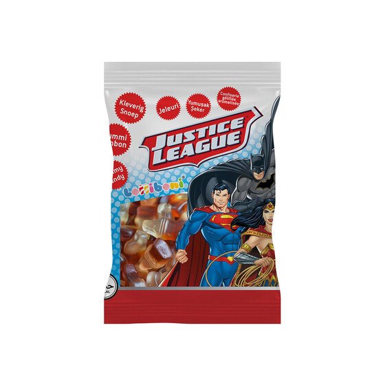 Justice League Jelly Cola Bottle 80g
