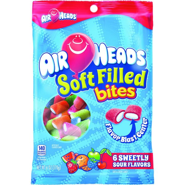 Airheads Soft Filled Bites Peg Bag 170g