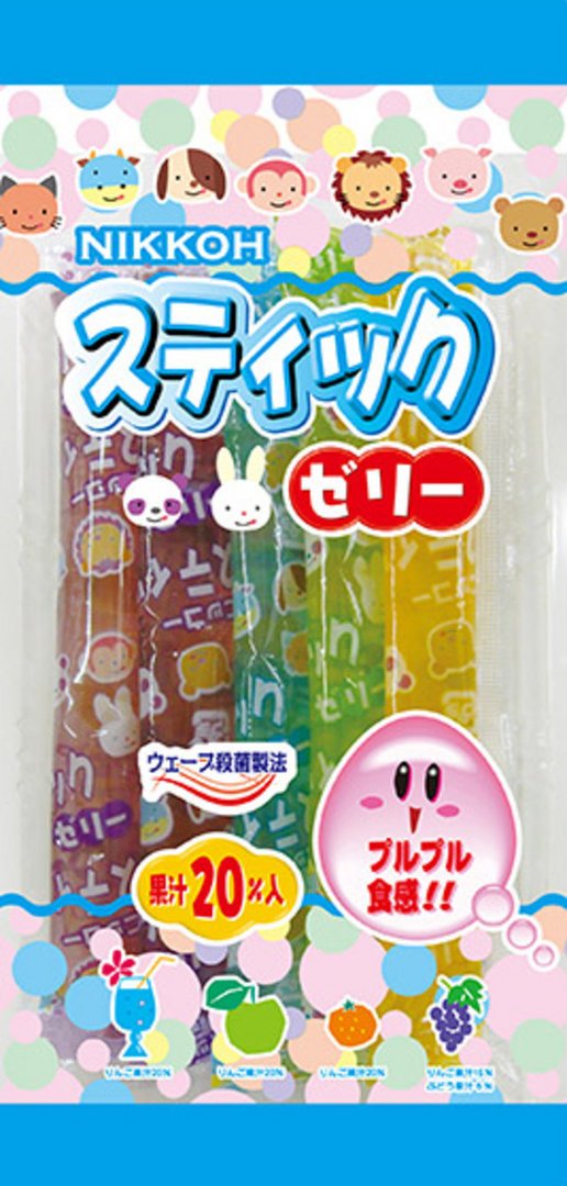 Jelly Sticks von Nikkoh 5er direkt aus Japan