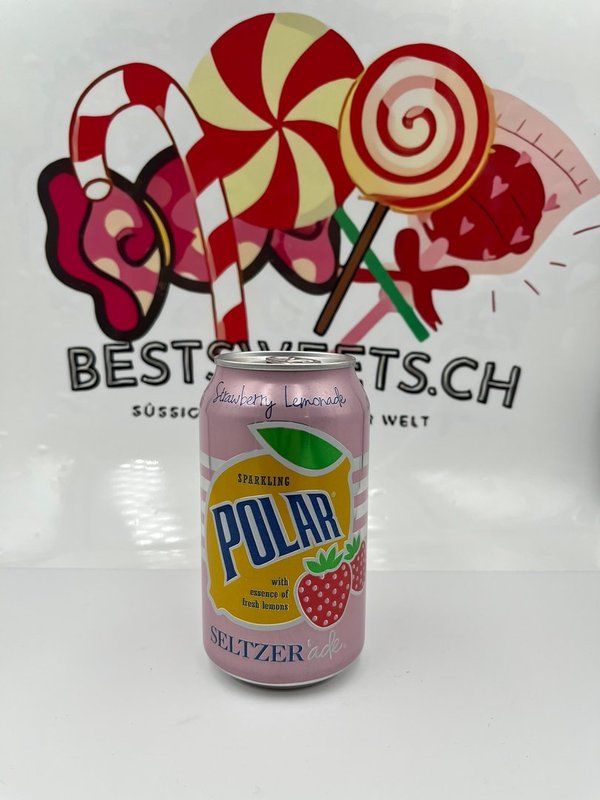 Polar Seltzer'Ade Strawberry Lemonade 355ml