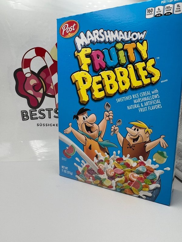Post Marshmallow Fruity Pebbles Cereal 311g