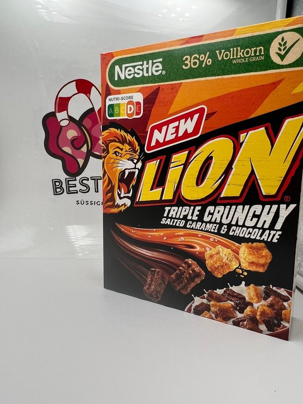 Lion Cereals Triple Crunchy Salted Caramel & Chocolate 300g