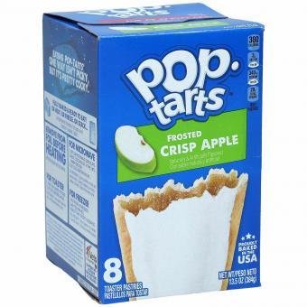Kelloggs Pop Tarts Frosted Crisp Apple 8er
