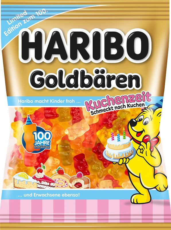 Haribo Goldbären Kuchenzeit 175g Limitierte Edition!
