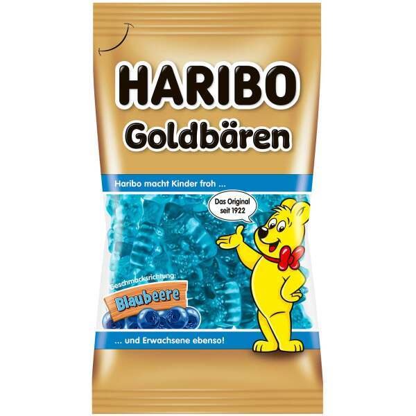 Haribo Goldbären Blaubeere 75g