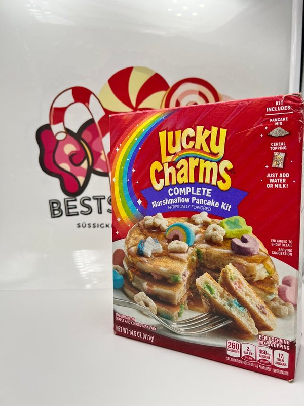 Lucky Charms Complete Marshmallow Pancake Kit 411g