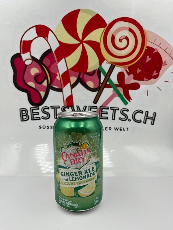 Canada Dry Ginger Ale and Lemonade USA 355ml