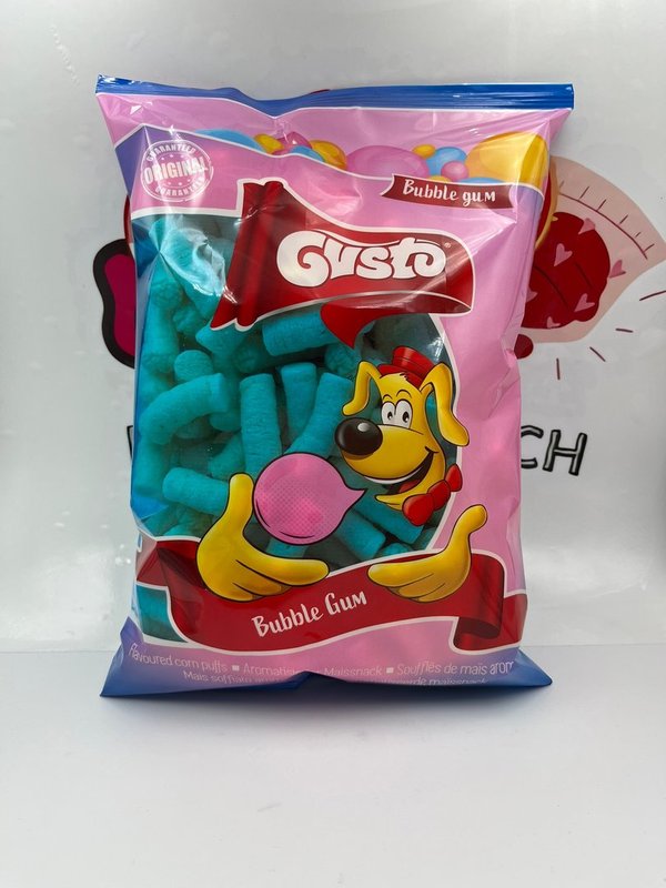 Gusto Bubble Gum Mais Chips 80g