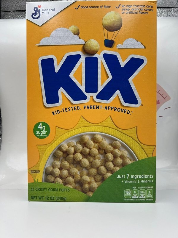 Kix  Cereals Crispy Corn Puffs 340g