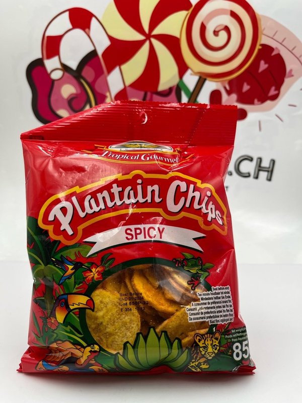 Plantain Chips Spicy 85g