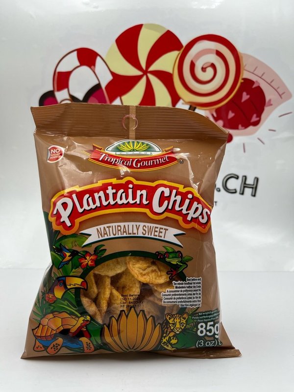 Plantain Chips naturrally sweet 85g