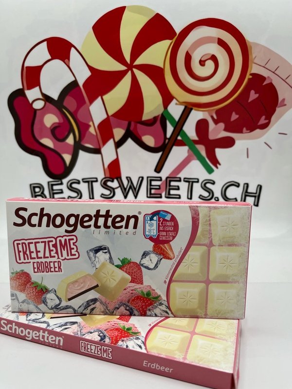 Schogetten Freez Me Erdbeere Limited Edition 100g
