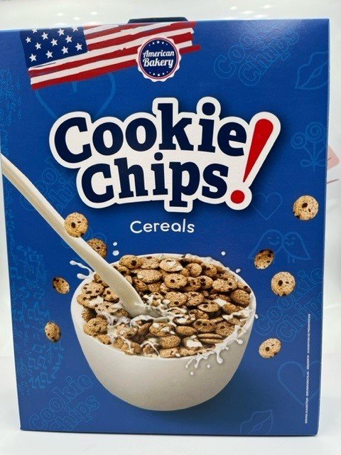 American Bakery Cereal  Cookie Chips 180g