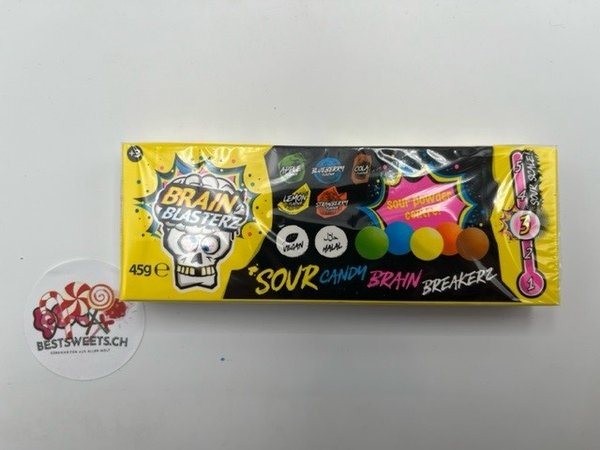Brain Blasterz Sour Candy 45g