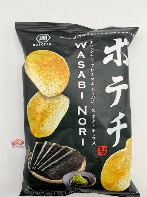 Koikeya Chips Wasabi Nori 100g