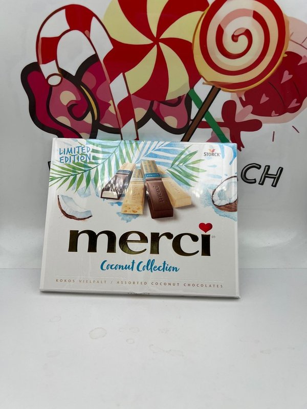 Merci Coconut Collection Limited Edition 250g