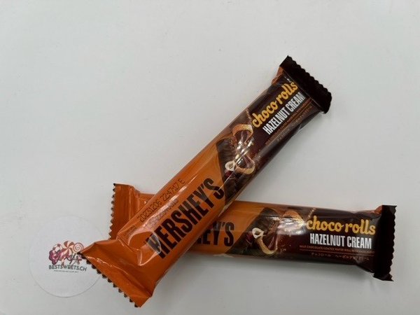 Hershey`s chocorolls Hazelnut cream 1x2Stk. 18g