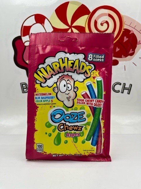 Warheads OOZE Chew Ropes 85g