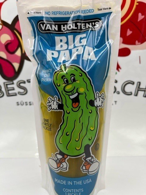 Van Holtens Big Papa Dill Pickle 196g