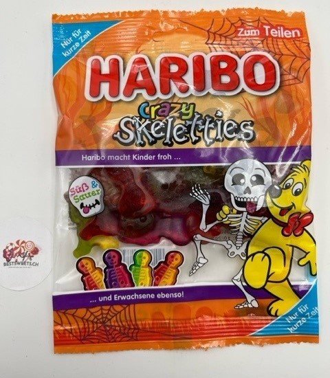 Haribo Crazy Skeletties 160g
