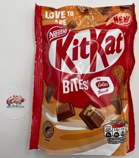 KitKat Bites with Lotus Biscoff 90g