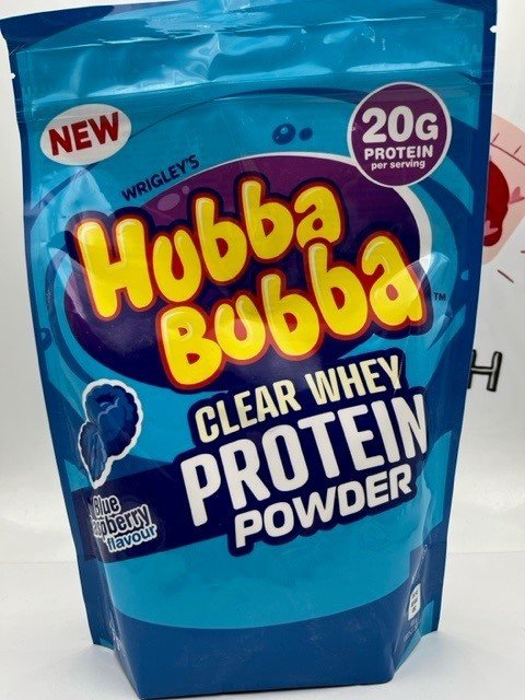 Hubba Bubba Clear Whey Blue Raspberry 405g