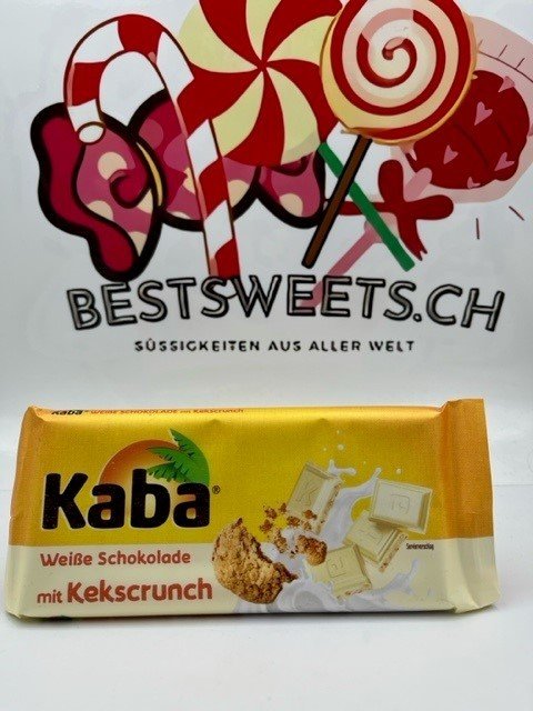 Kaba Weisse Schokolade mit Kekscrunch 90g