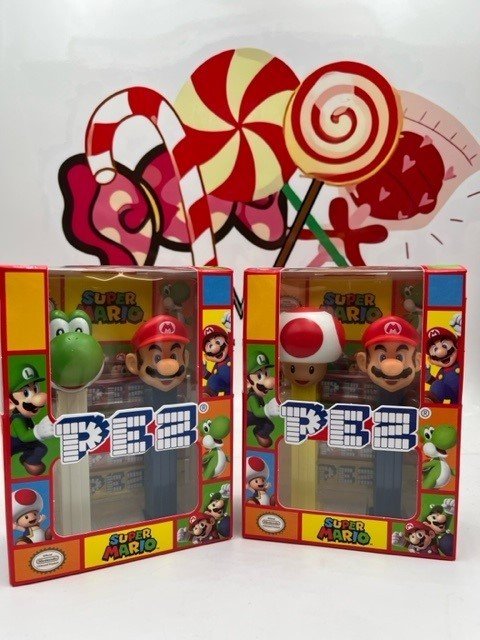 PEZ Super Mario Twin Pack inkl. Bonbons