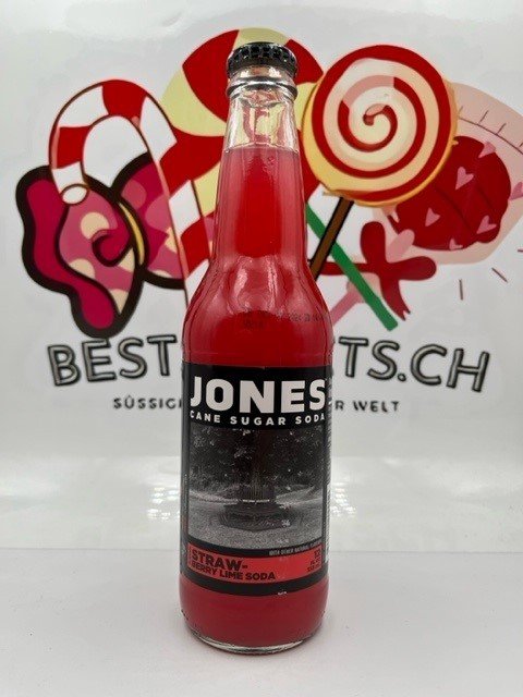 Jones Strawberry Lime Soda 355ml